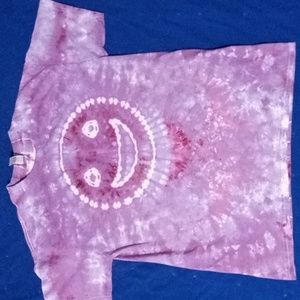 Smiley tie dye